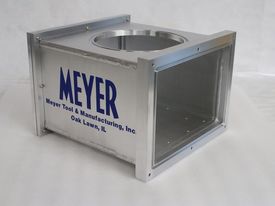 Meyer Tool custom fabricated aluminum vacuum chambers