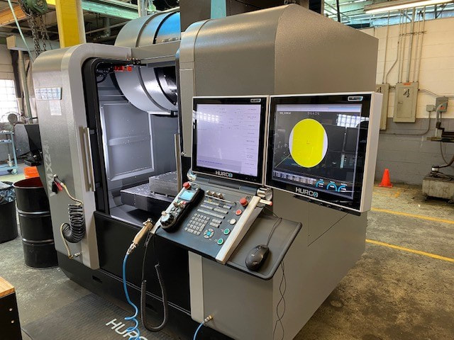Hurco VMX24i CNC Mill installed in February 2022 will be used to machine the precision cryogenic, vacuum, and pressure components utilized in Meyer Tool's products. 